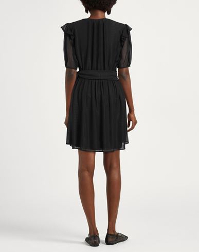 Maison Scotch Woman Mini dress Black Size 0 Polyester