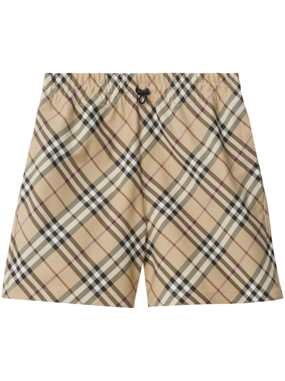 Vintage Check shorts - Neutrals