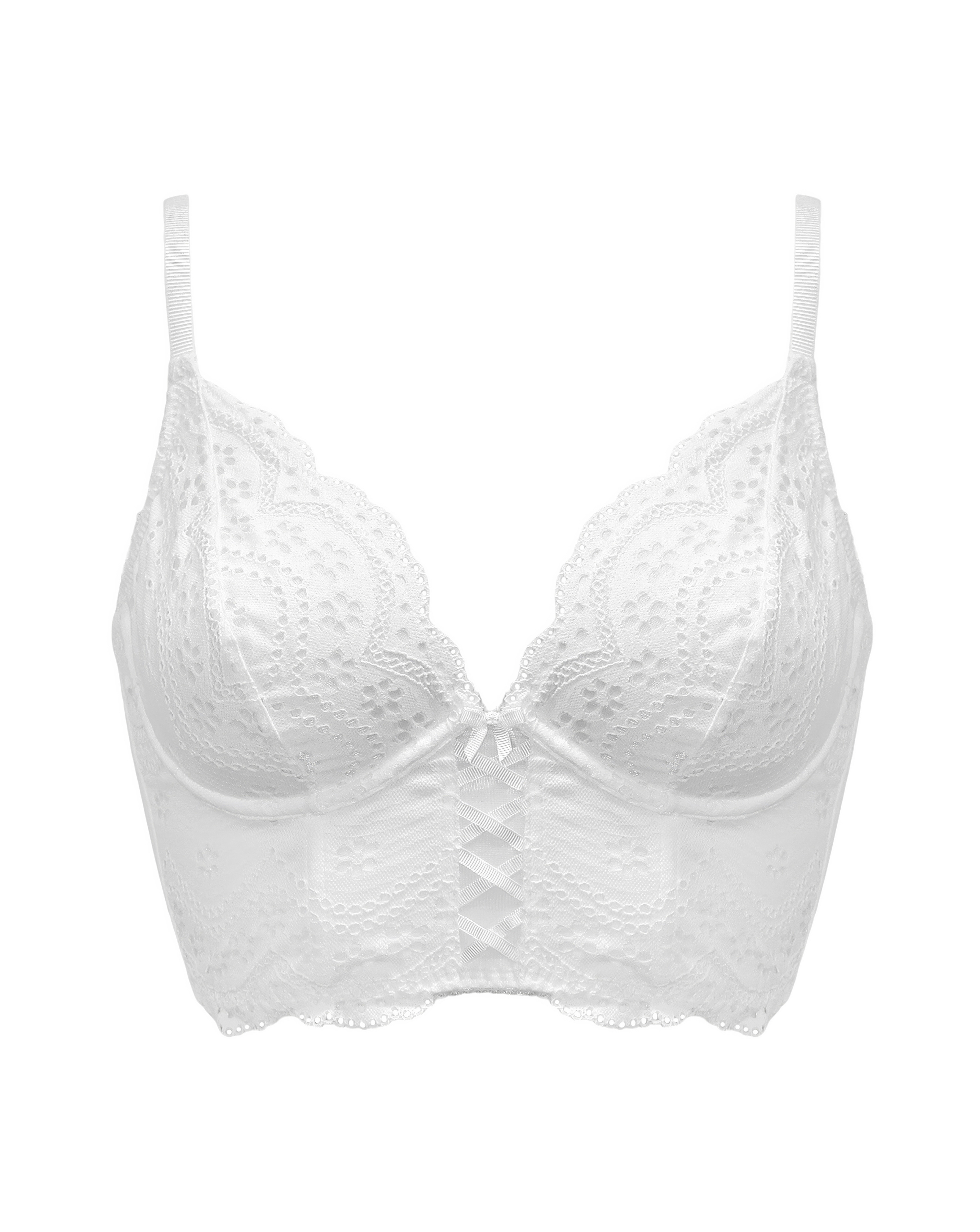 Pour Moi Swoon Bustier White