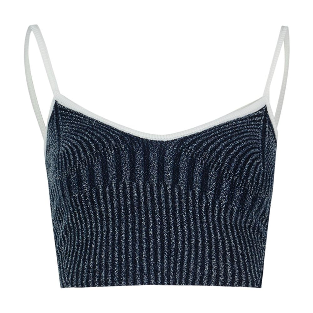 M-Estere Tank Top — Blue