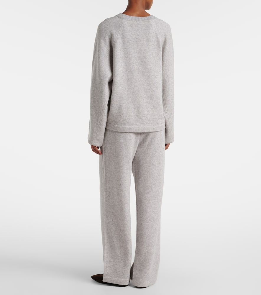 Mxplaude cashmere and wool sweatpants