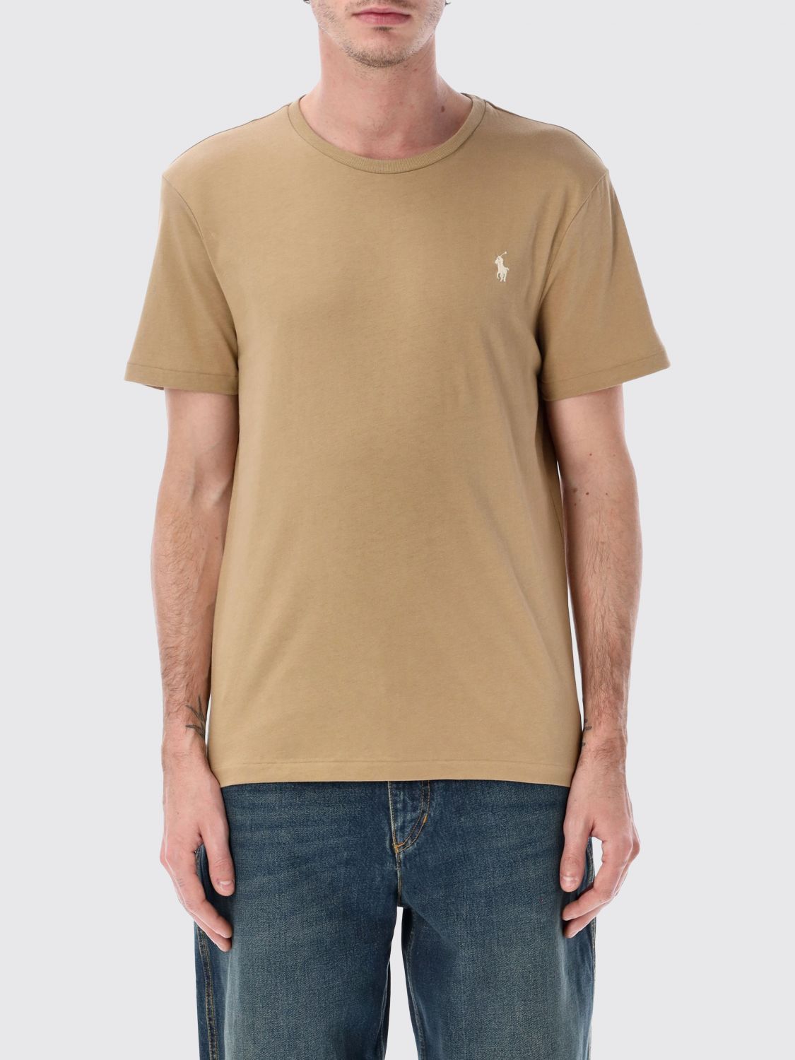 T-Shirt Men color Coffee