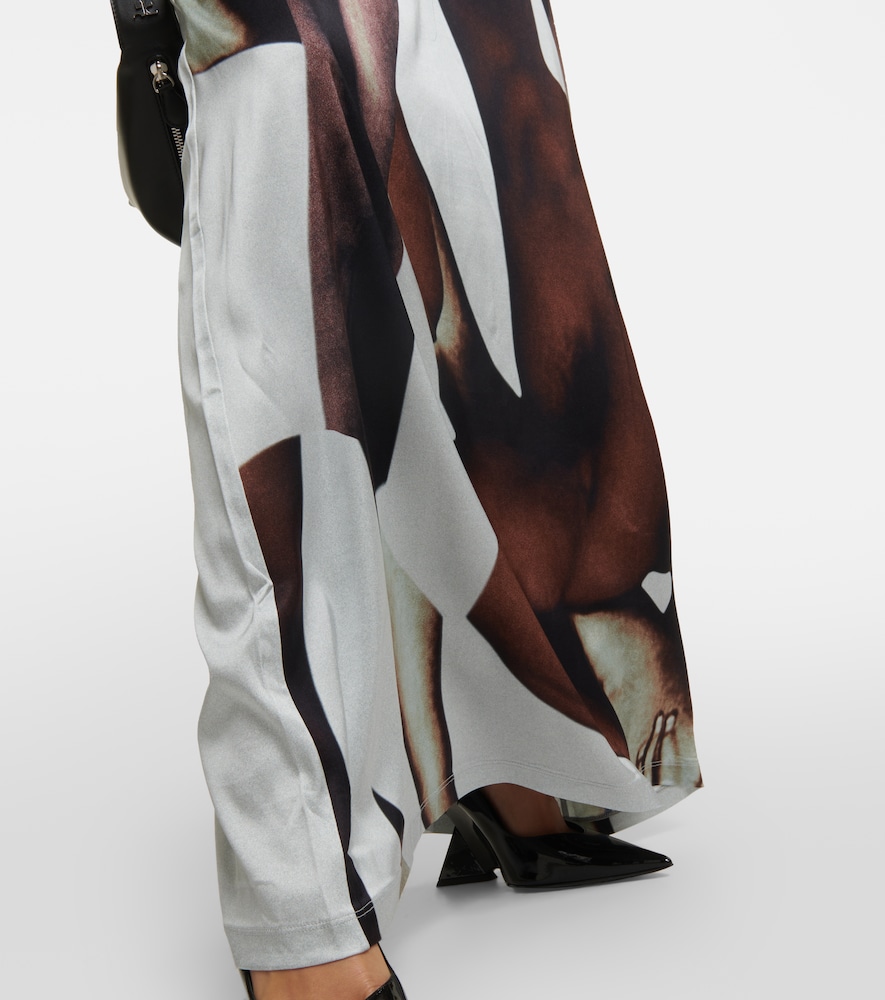 Printed maxi dress