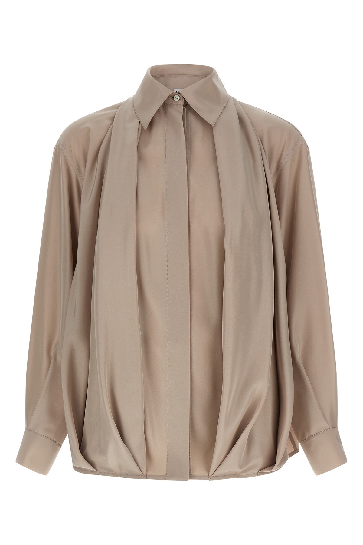 Silk Draped Shirt