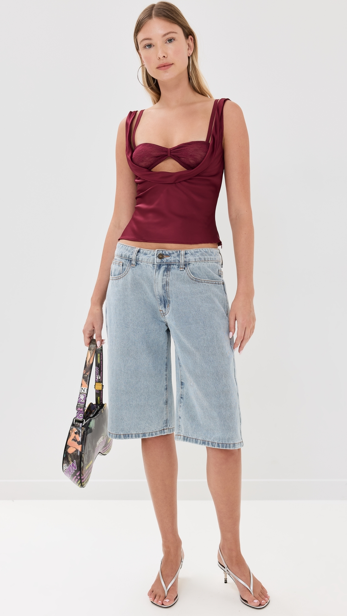 Delilah Top Burgundy