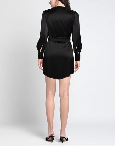 Mar De Margaritas Woman Mini dress Black Size S Viscose