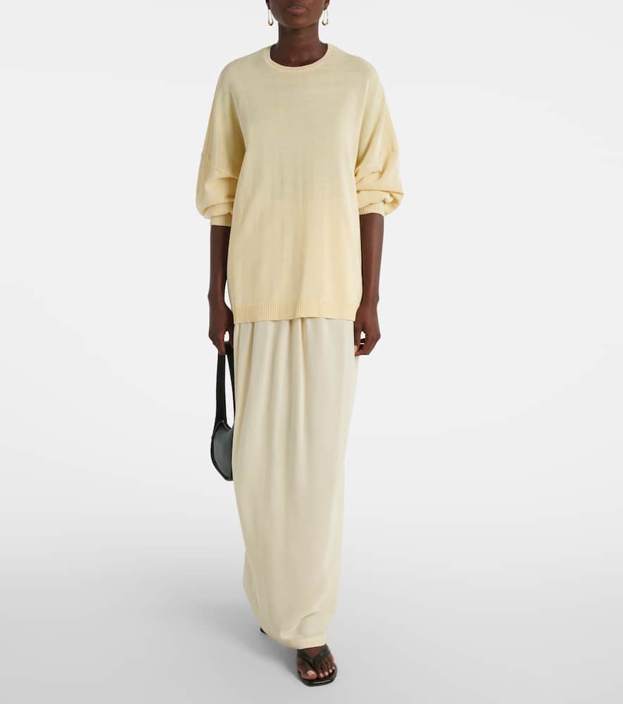 Aeson jersey maxi skirt
