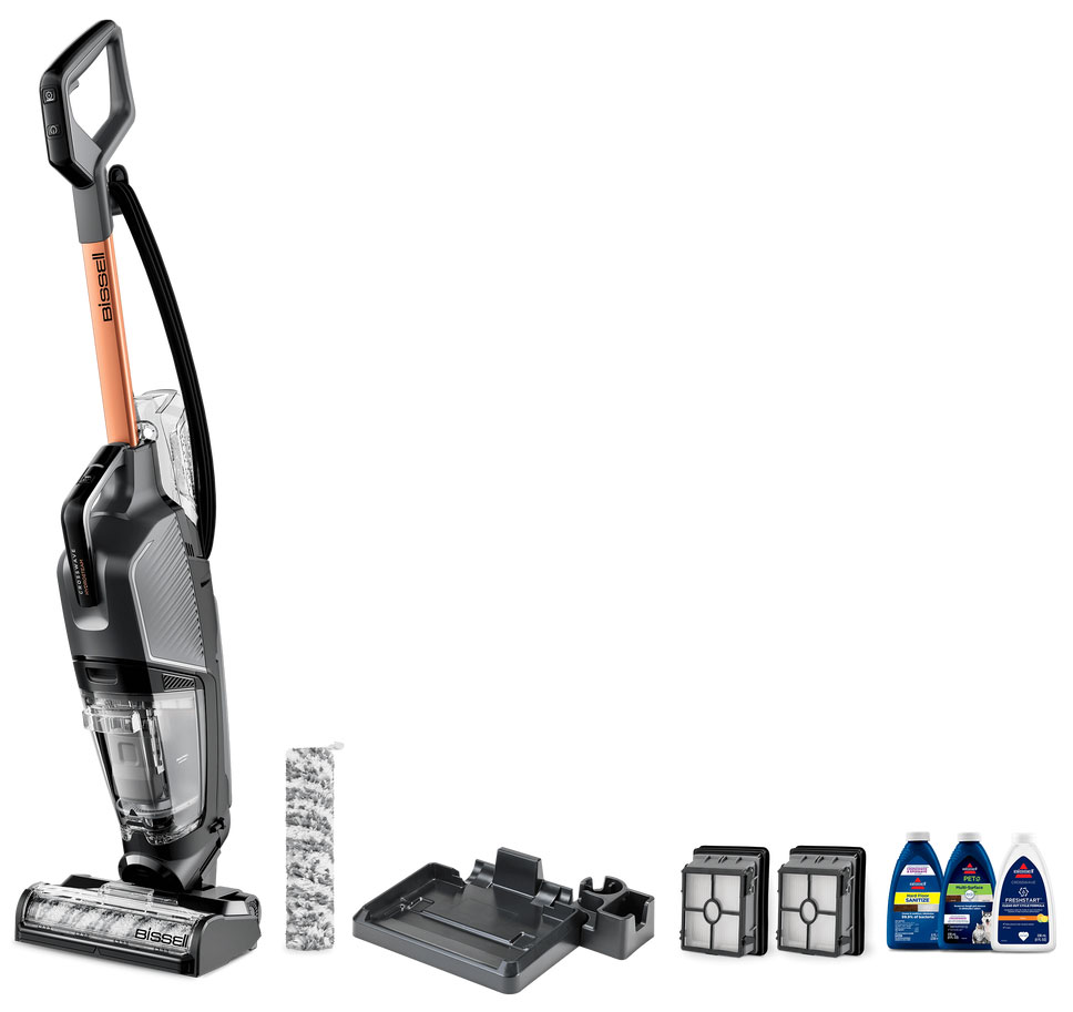 CrossWave HydroSteam Plus Multi-Surface Wet Dry Vacuum Black