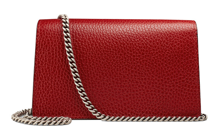 (WMNS) Dionysus Series Leather Bag Single-Shoulder Bag Mini Size 'Red'