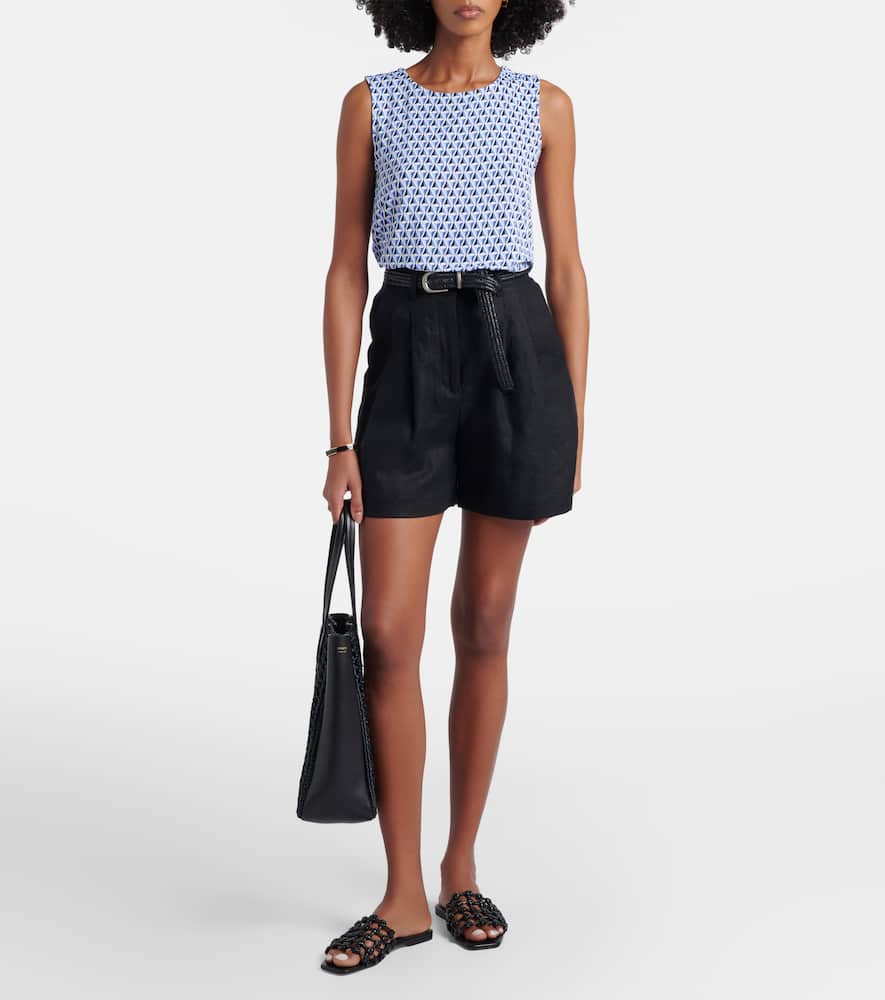 Pelota printed top