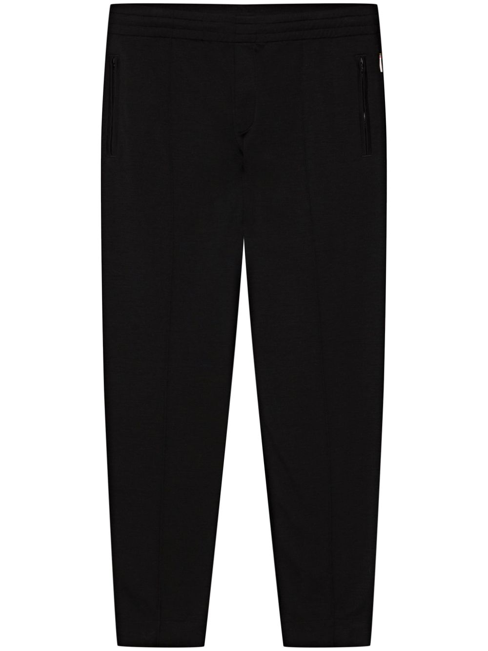 Struma Merino tapered trousers - Black