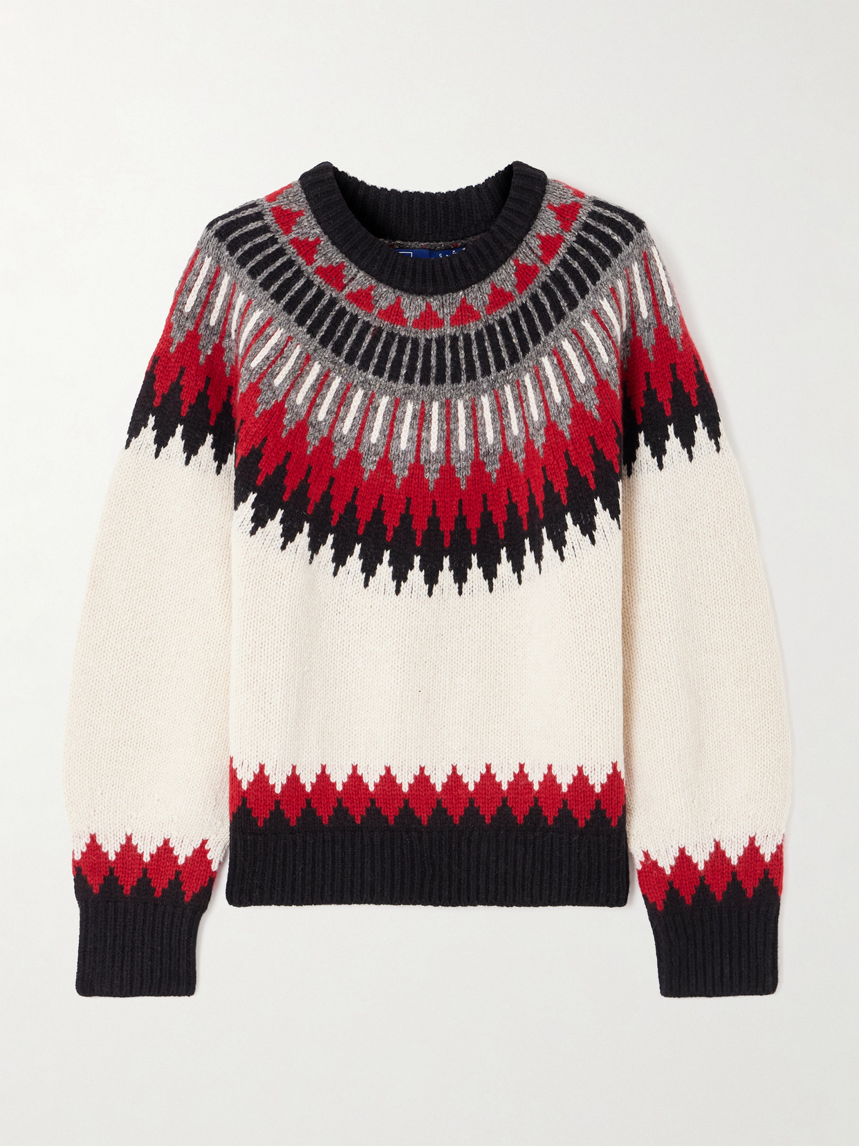 Fair Isle Wool Sweater - Multi