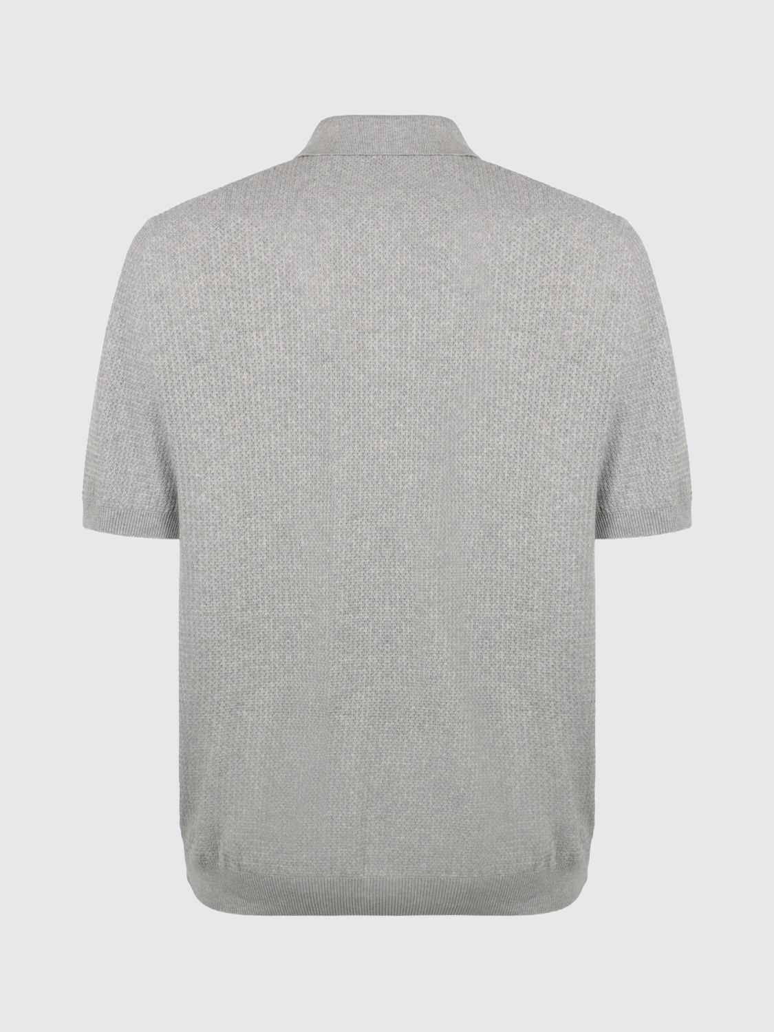 Polo Shirt Men color Grey
