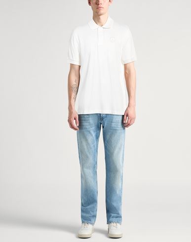 Man Polo shirt White