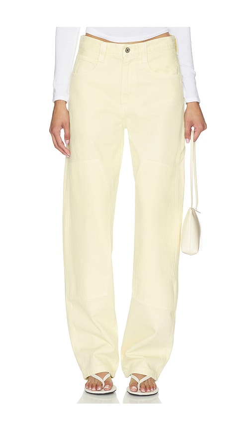AGOLDE Laria Pierced Jeans in Lemon Zest - Yellow. 23 also , 25, 26, 27, 28, 29, 30, 31, 32