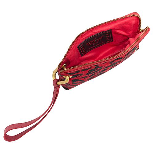 Legacy Lush Hair Calf Wristlet Clutch