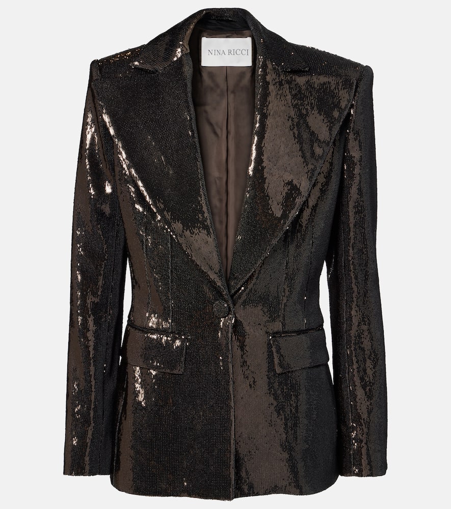 Sequined blazer