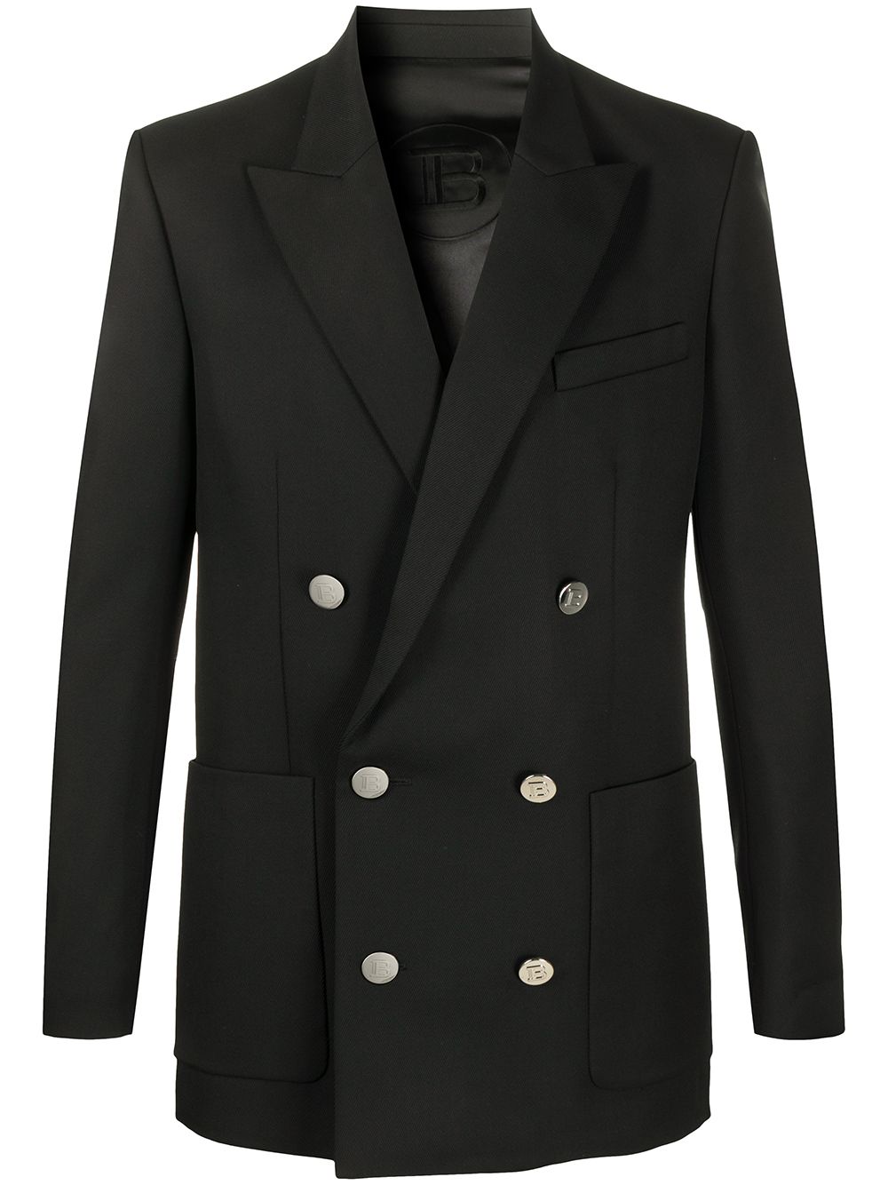 Double-breasted blazer - Black