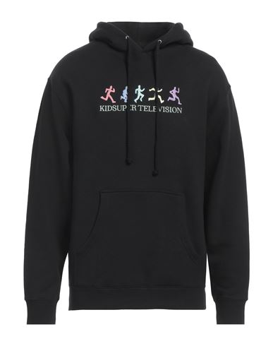 Kidsuper Studios Man Sweatshirt Black Size M Cotton, Polyester