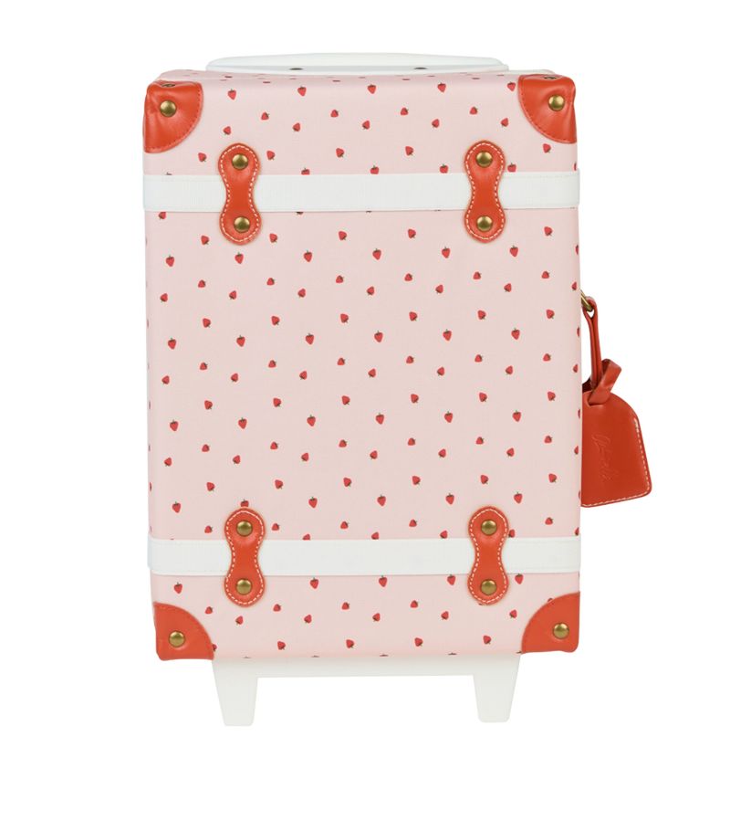 Strawberry Print See-Ya Suitcase (41Cm)
