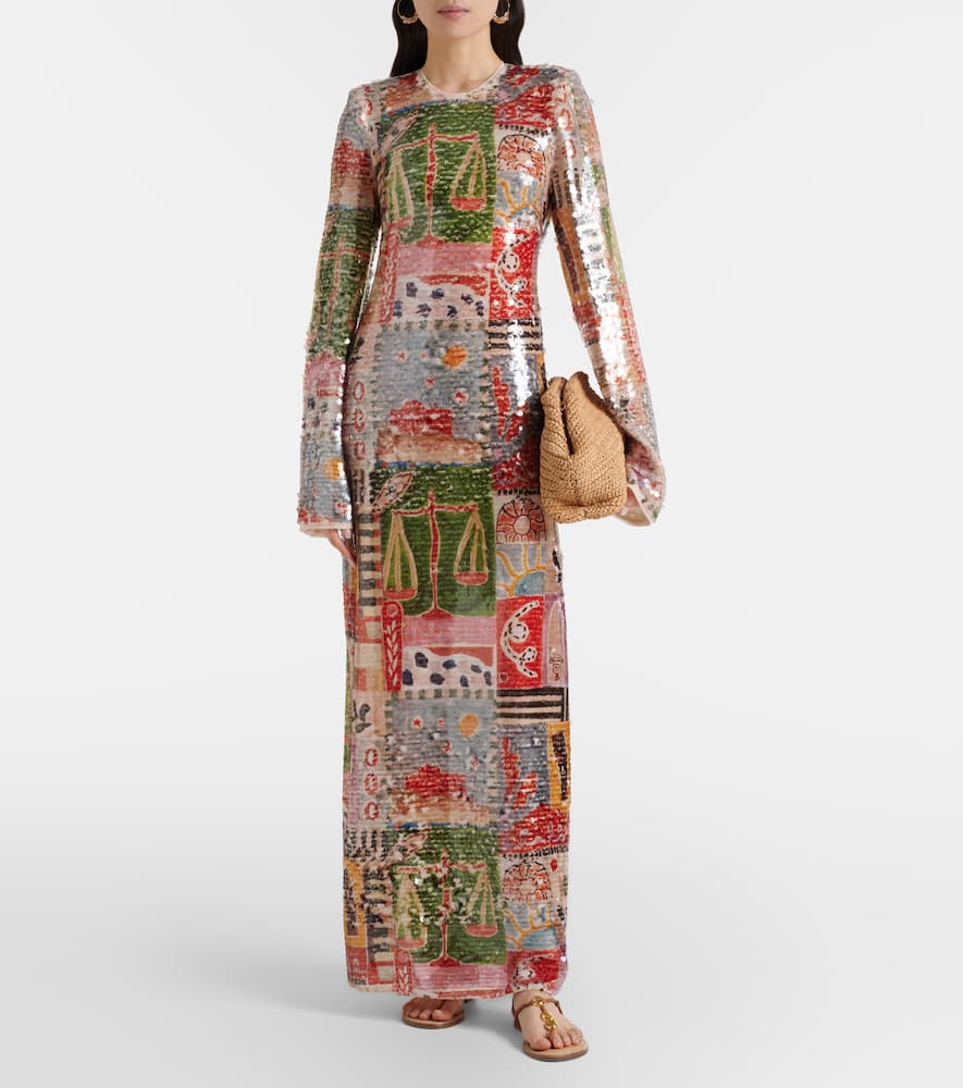 Alémais x Laurence Leenaert Lumira sequined gown