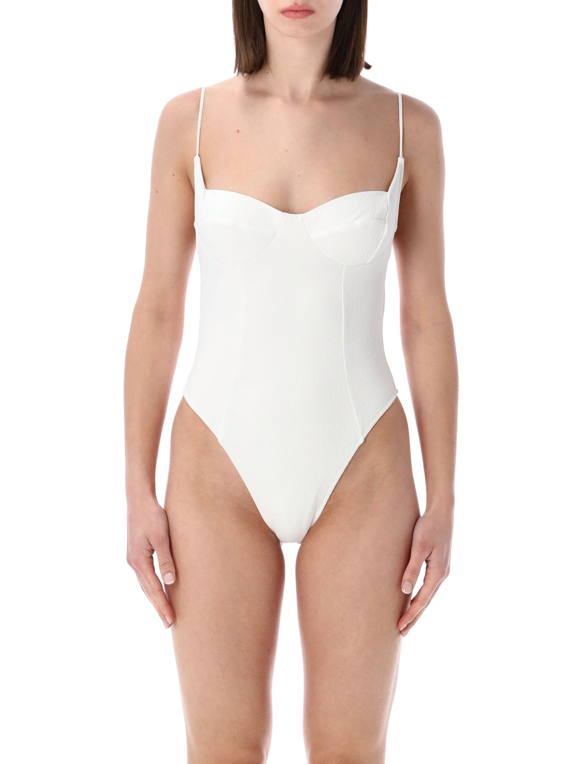 Nina High-Cut One Piece Swimsuit