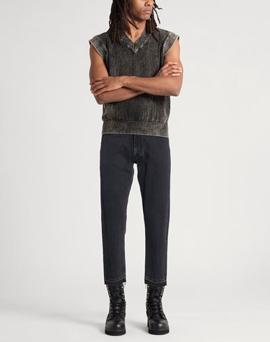 Man Jeans Charcoal Size 32 Cotton