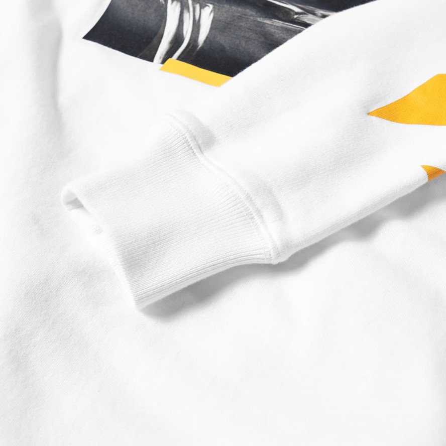 Caravaggio Arrows-print layered hoodie
