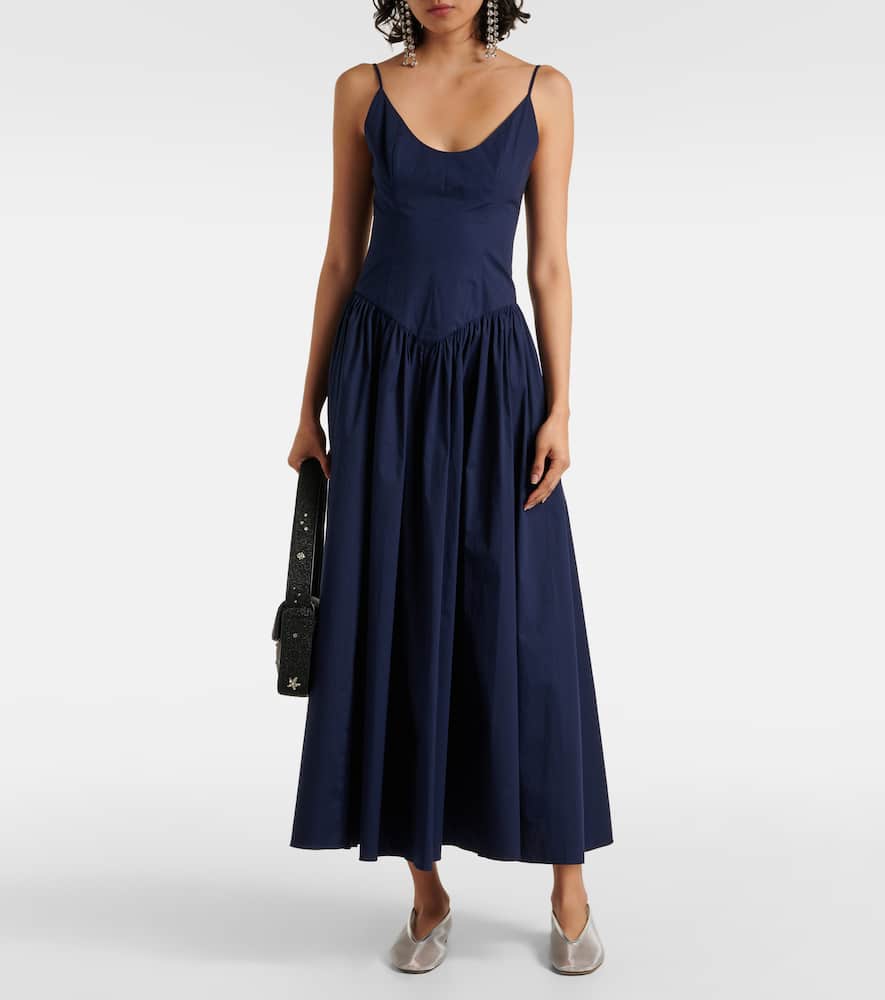 Dena cotton midi dress