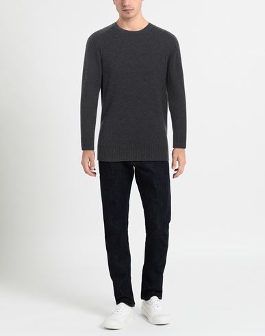 Man Sweater Steel grey