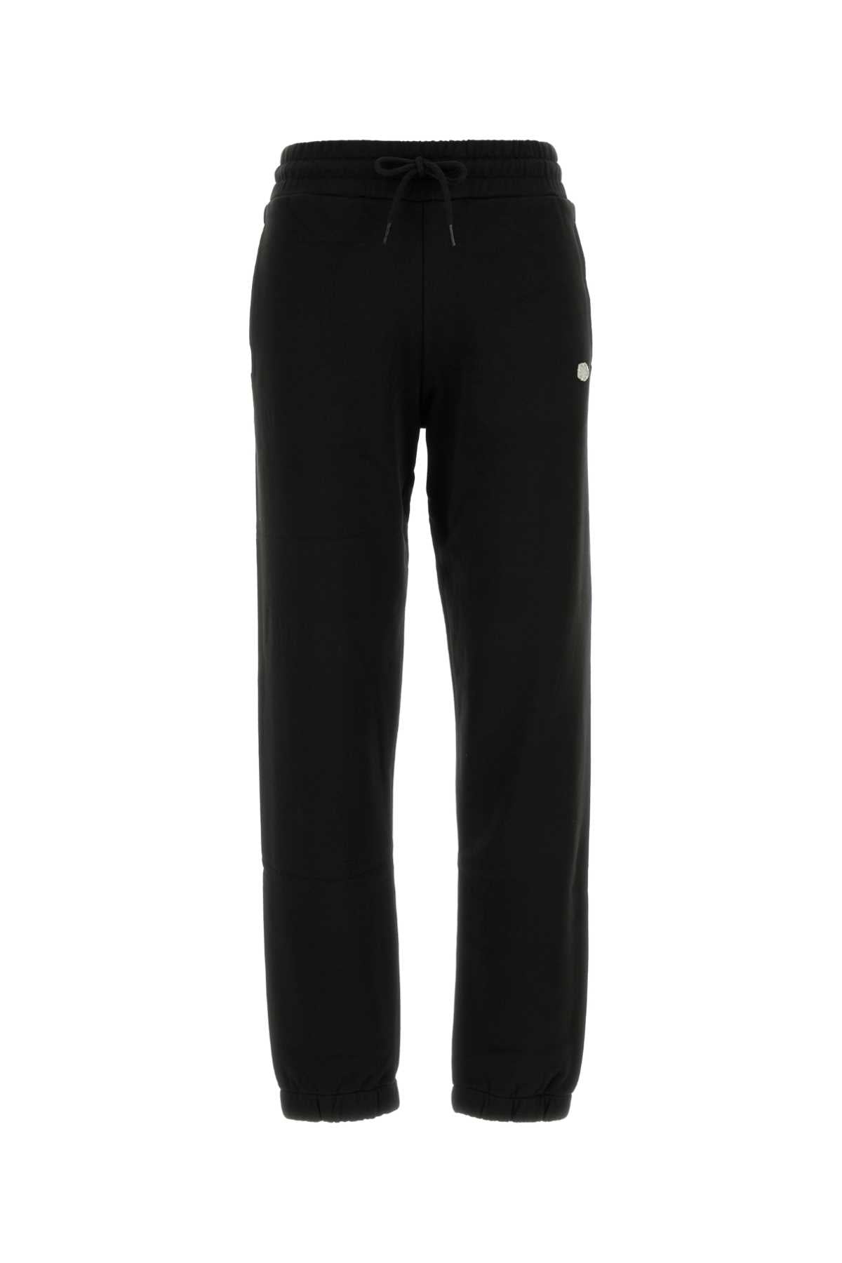 Flower Joggers — Black