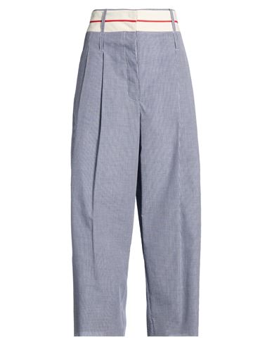 Woman Pants Navy Size 2 Polyester, Cotton