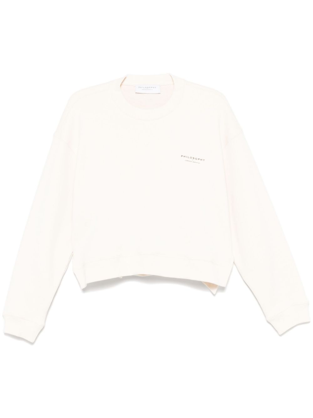 Logo-print sweatshirt - White