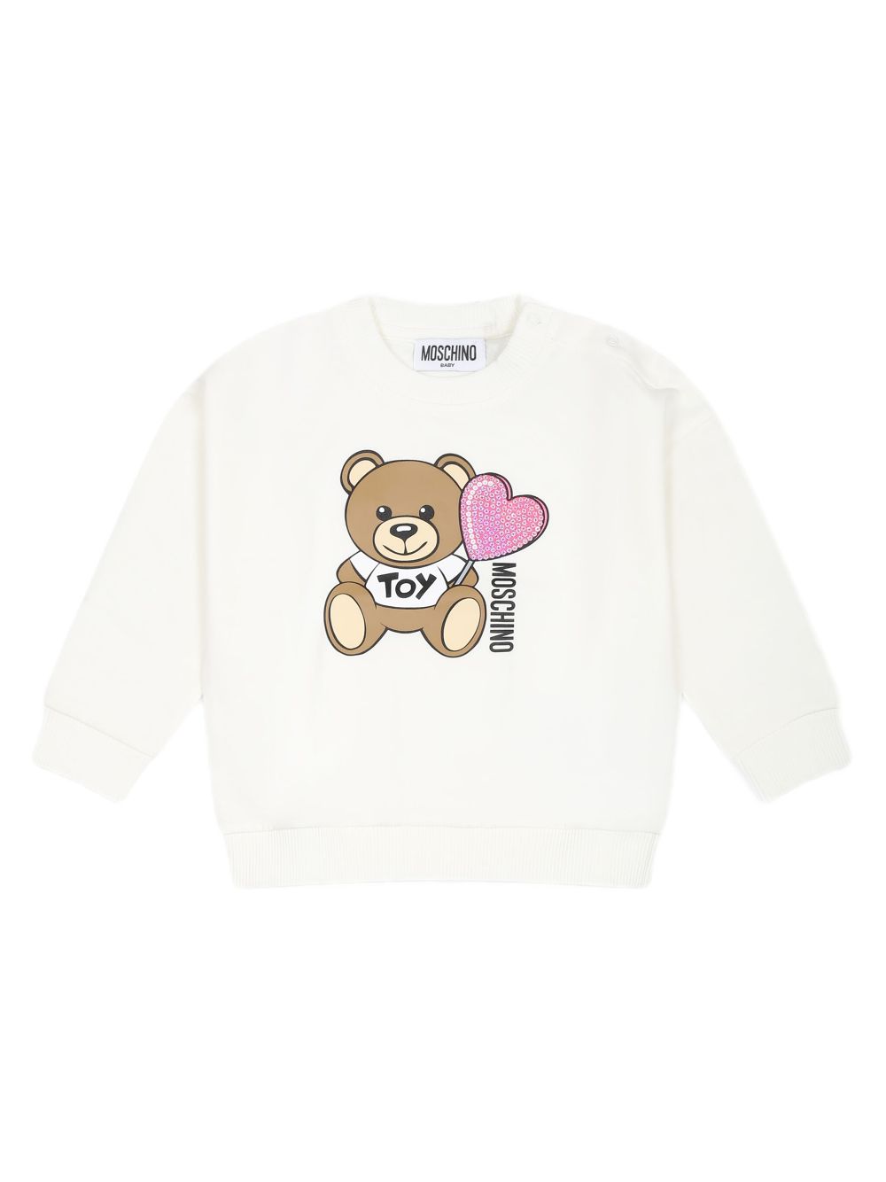 Teddy Bear sweatshirt - White