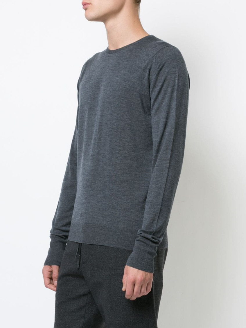 -Marcus Knitwear Grey-Uomo