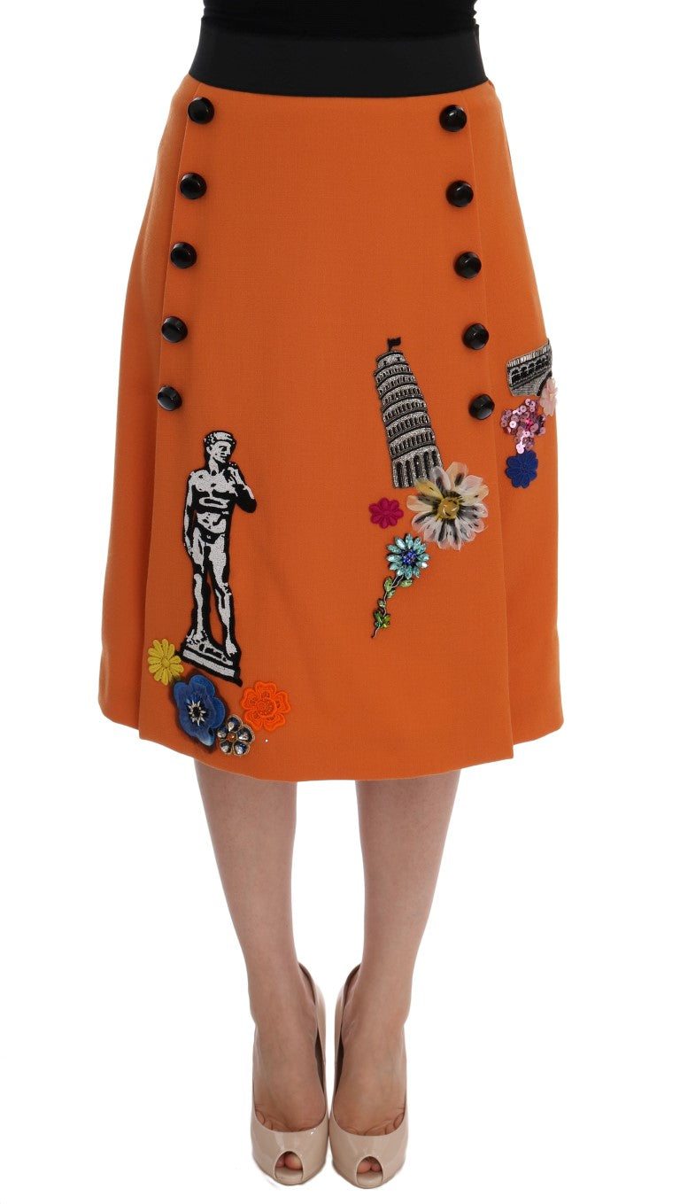Skirt — Orange