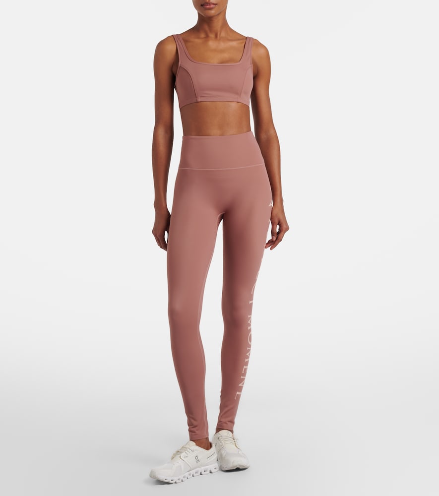 Logo technical leggings