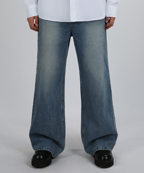FLARE DENIM PANTS
