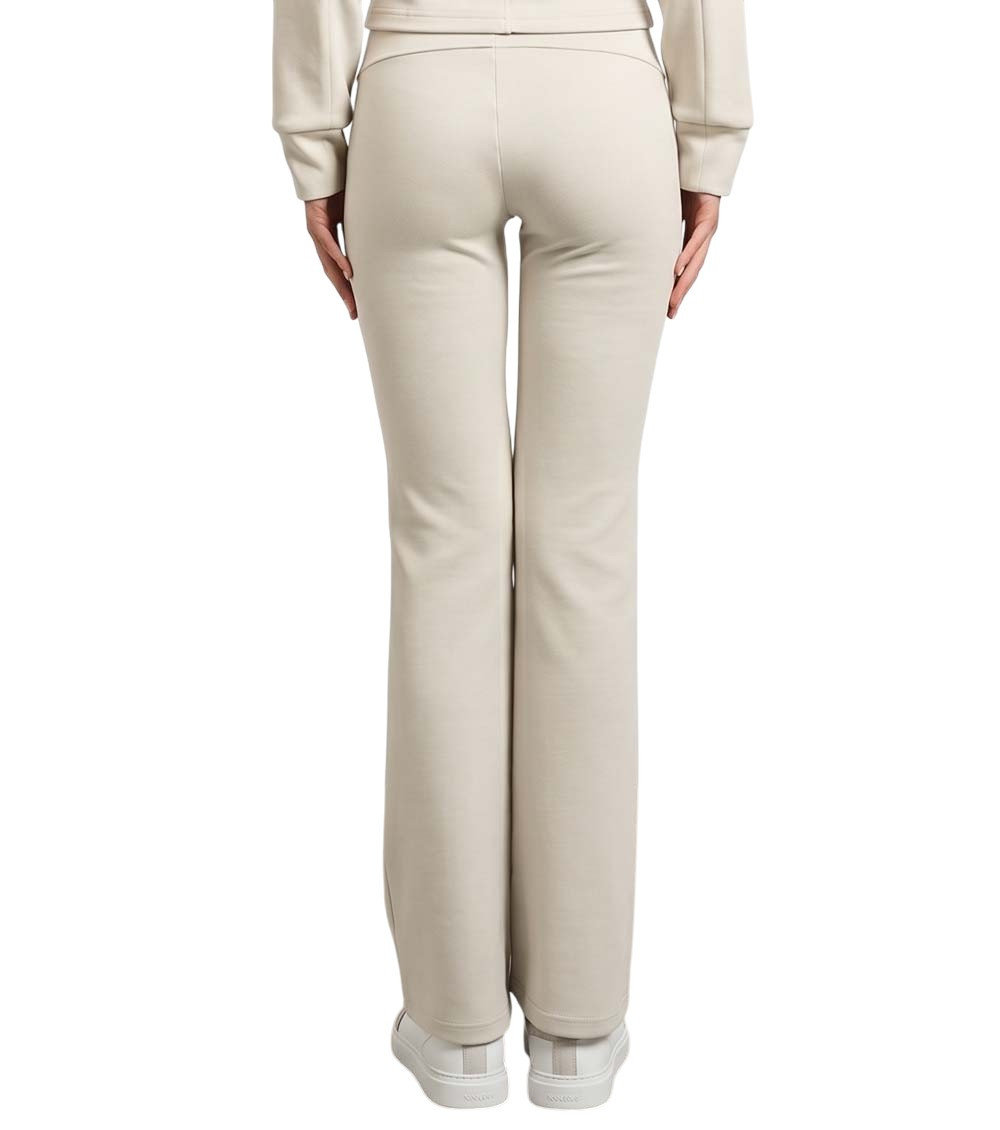 Beige Regular Elasticated Pants