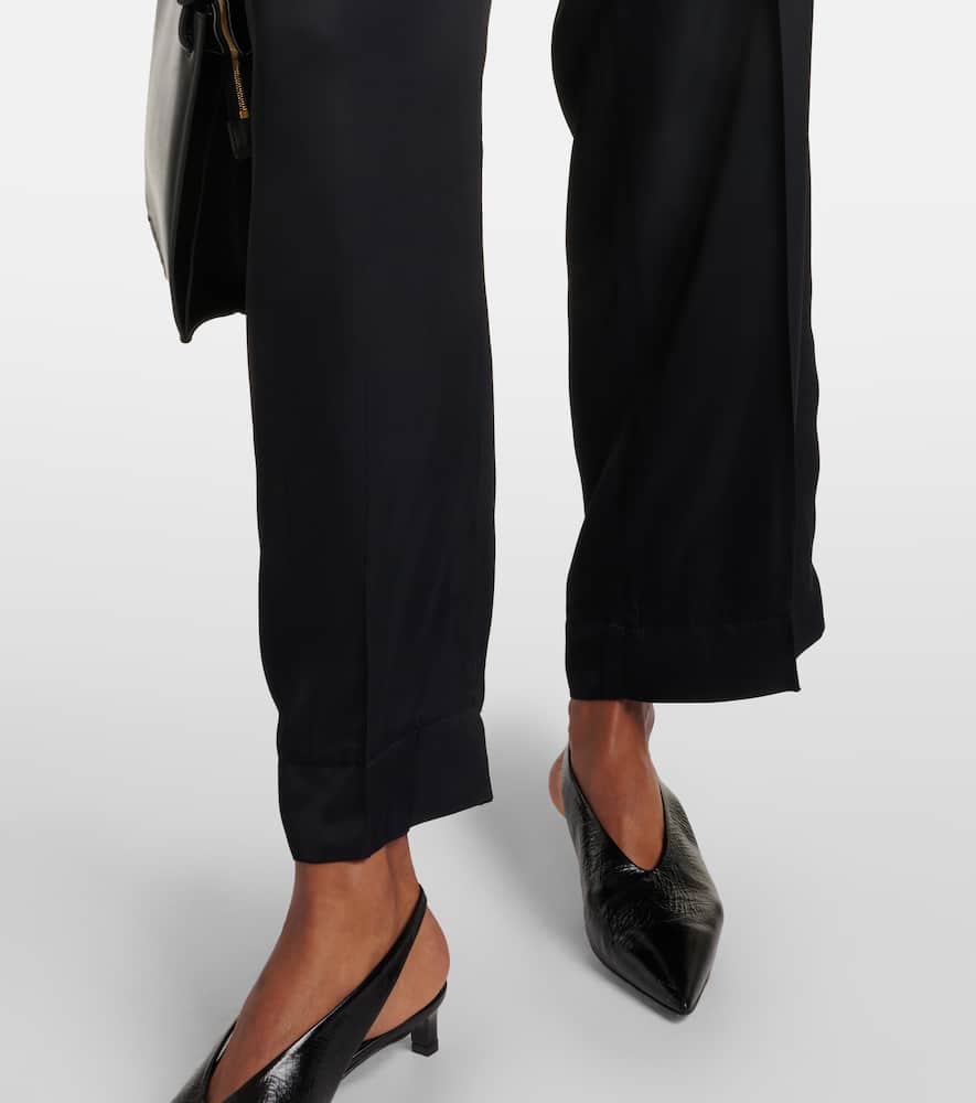 Jil Sander Gathered cotton poplin shirt dress