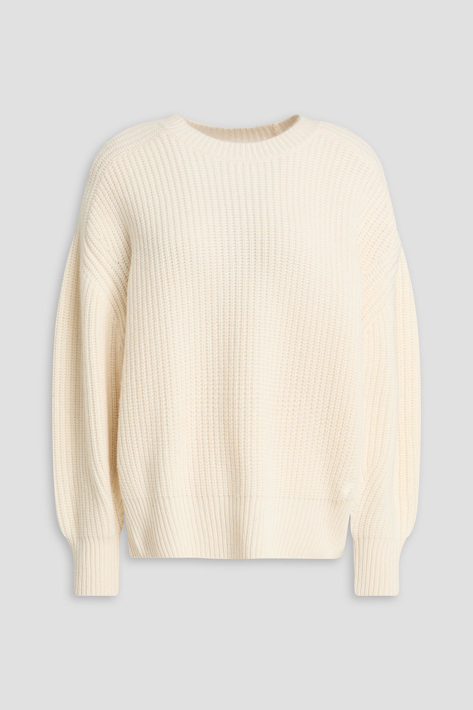 Alfie ribbed cashmere sweater - White - S