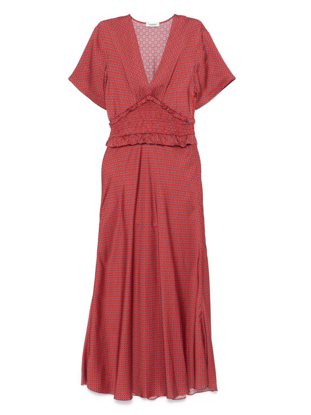 Printed dress - Red