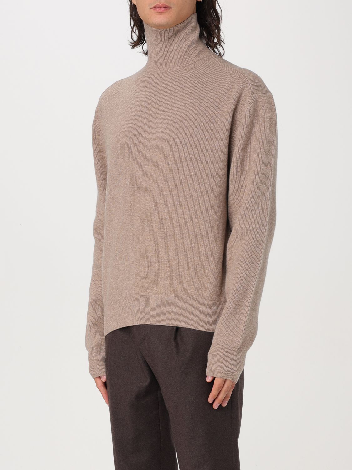 High-neck jumper - Grey