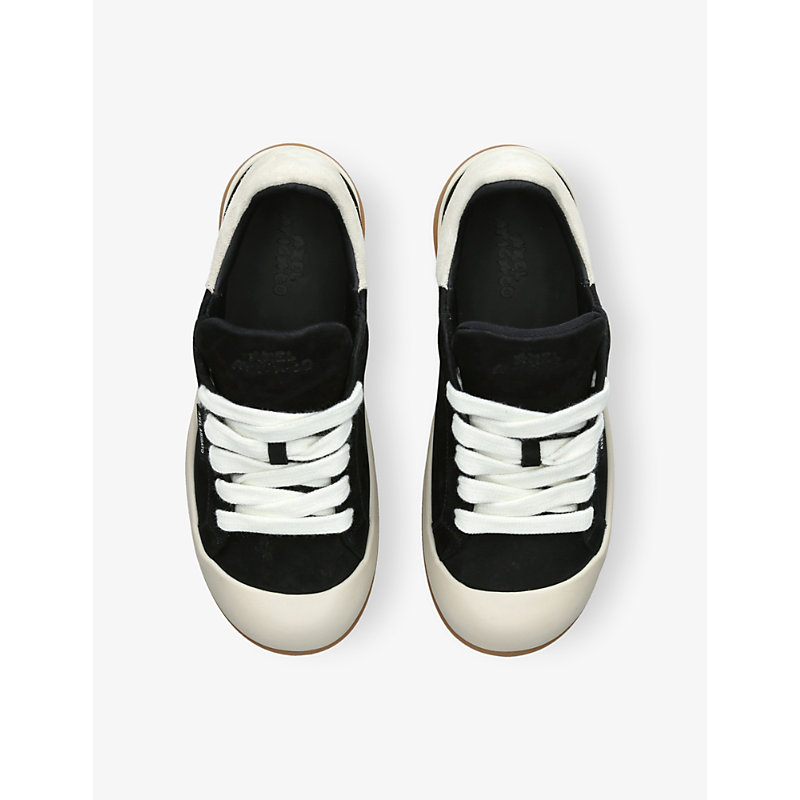 Mens Squish Suede Trainers