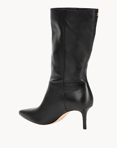 Leannah Nappa Leather Boot Woman Boot Black