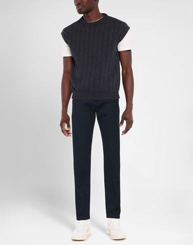 Roÿ Roger's Man Pants Midnight blue Size 38 Cotton, Elastane