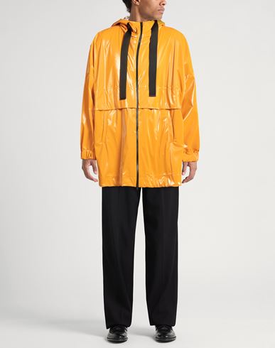 Man Overcoat & Trench Coat Marigold Size 32 Polyester, Polyurethane