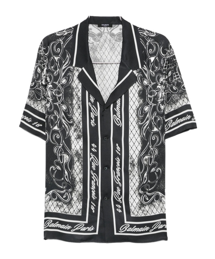 Baroque-print shirt