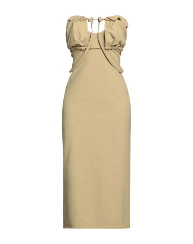 Woman Midi dress Light green
