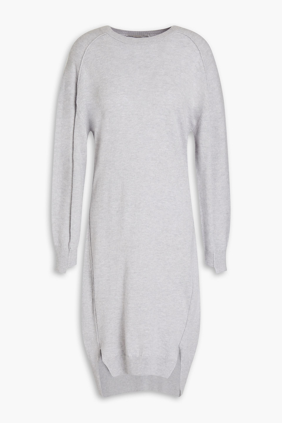 Mélange wool dress - Gray - IT 36